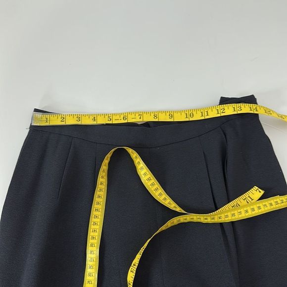 Pendleton Dress Pants Womens Size 10 Black Side Zip High Waisted made in USA - Picture 7 of 11